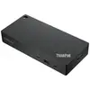 Image de Lenovo ThinkPad Universal USB-C Smart Dock - 4K Ultra HD, 135W, Alámbrico, Negro