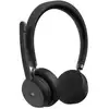 Image de Auriculaires Lenovo Wireless VoIP sans fil Bluetooth 5.3 avec Réduction de Bruit, microphone casque, noir