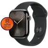 Image de Apple Watch Series 10 GPS + Cellular 42mm OLED Titane Pizarra Noir S/M IP6X Pulsomètre