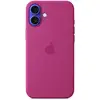 Image de Coque en silicone pour iPhone 16 Plus avec MagSafe - Fuchsia
