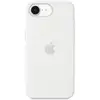 Image de Coque Apple MD3P4ZM/A pour iPhone 16e, silicone blanc, 55 % recyclé, 6,1 pouces