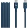 Image de Câble USB-C Apple Beats 1,5 m Tressé Charge Rapide Bleu Marine