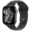 Image de Apple Watch Series 11 GPS NFC 42mm OLED Noir M/L Étanche 50m SpO2 Pulsomètre
