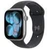Image de Apple Watch Series 11 GPS NFC 46mm OLED Gris Sideral S/M Résistance IP6X SpO2 Pulsomètre