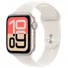 Image de Apple Watch SE 3 GPS NFC 44mm OLED Beige M/L Résistant à l'eau 50m Pulsomètre SOS