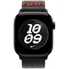 Image de Bracelet Apple Nike Sport Loop 42mm Noir Reflectif Réglable