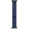 Image de Bracelet Apple MG9R4ZM/A Ultra Léger Réfléchissant Nylon Bleu M/L Compatibilité Watch 44-49 mm