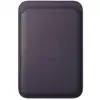 Image de Apple MGH84ZM/A Porte-cartes en microtwill tressé pour iPhone avec MagSafe Violet