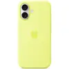 Image de Coque silicone MagSafe pour iPhone 17 Jaune Néon 6,3"