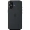 Image de Coque en silicone avec MagSafe pour iPhone 17 Noir 6.3"