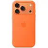 Image de Coque en silicone avec MagSafe orange pour iPhone 17 Pro