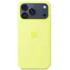Image de Coque Silicone MagSafe Neon Yellow Apple pour iPhone 17 Pro Max/6,9"/Microfibre/Protection Antichute et Anti-rayures/45% Silicone Recyclé