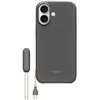 Image de Funda para móvil Apple Beats Kickstand MagSafe Policarbonato Gris Granito Soporte y Antichoc para iPhone 17