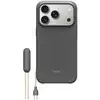 Image de Coque Kickstand Beats MagSafe Contrôle Caméra Granite Grey pour iPhone 17 Pro 6.3" Microfibre PC Antichocs