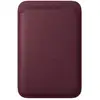 Image de Portefeuille Apple FineWoven MagSafe pour iPhone   Bordeaux