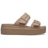 Image de Sandales femme Crocs Brooklyn Buckle LowWdg Lte 41/42
