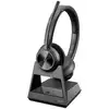 Image de Auriculaires Poly Savi 7320 Office sans fil DECT stéréo à réduction de bruit noir