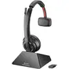 Image de Casque sans fil Poly DECT/Bluetooth avec suppression du bruit et microphone professionnel