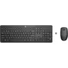 Image de Clavier HP 235 à membrane complet avec souris optique sans fil noir