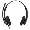 Image de Auriculaires Poly Mission 425 Classic filaires USB-C USB-A avec réduction de bruit noirs