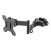 Image de Deltaco Arm-0305 Support Mural TV 17 à 32" VESA 75x75 à 100x100 Max 8Kg