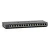Image de Switch Netgear GS316 Gigabit 16 ports non géré boîtier métal mural