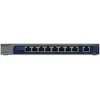 Image de Commutateur Netgear GS108MX-100EUS 8 ports RJ-45 Gigabit/10G, montage en rack/mural, sans ventilateur