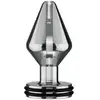 Image de Plug anal ElectraStim Midi Classic Electro Butt Plug métal argent 70 mm