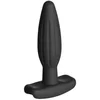 Image de Plug anal ElectraStim Silicone Rocker Noire silicone noir sans phtalates