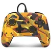 Image de Manette avec câble PowerA Enhanced pour Nintendo Switch - Camo Storm Pikachu