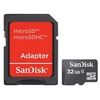 Image de SanDisk MicroSDHC 32 Go Classe 4 + Adaptateur SD