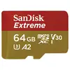 Image de Sandisk Extreme MicroSDXC 64 Go Classe 3 UHS-I + Adaptateur