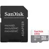 Image de Sandisk Ultra MicroSDHC 32 Go UHS-I Classe 10 + Adaptateur SD
