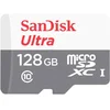 Image de Carte MicroSDXC Sandisk Ultra 128GB UHS-I U1 Classe 10 Gris Blanc