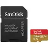 Image de SanDisk Extreme MicroSDXC 128 Go UHS-I A2 V30 Classe 10 avec adaptateur SD