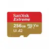 Image de SanDisk Extreme microSDXC 256 Go UHS-I A2 V30 Classe 10 avec adaptateur