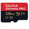 Image de Sandisk Extreme Pro MicroSDXC 128 Go UHS-I A2 Classe 10 V30