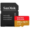 Image de Carte mémoire SanDisk Extreme PLUS MicroSDXC 256 Go Classe 10 U3 V30