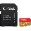 Image de Carte microSDXC SanDisk Extreme PLUS SDSQXBU-064G-GN6MA 64 Go 200 MB/s A2 U3 V30 avec adaptateur SD