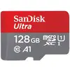 Image de Carte mémoire SanDisk Ultra MicroSDXC 128GB 140MB/s Classe 10 UHS-I A1 Gris Rouge