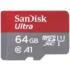 Image de Carte microSDXC Sandisk SDSQUAB-064G-GN6TA Ultra 64 Go UHS-I U1 140 Mo/s adaptateur SD