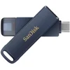 Image de Clé USB SanDisk iXpand 128 Go USB Type-C / Lightning Bleue