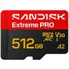 Image de Carte microSD SanDisk Extreme PRO 512 GB UHS-I 250 Mo/s 170 Mo/s