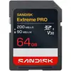 Image de Carte mémoire SanDisk Extreme Pro 64 GB UHS-I 200 MB/s V30 résistante