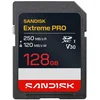 Image de Carte SD Sandisk Extreme PRO SDSDXXJ-128G-GSCIN 128GB UHS-I 250MB/s