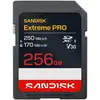 Image de Carte SanDisk Extreme Pro 256GB SDXC UHS-I 250MB/s V30 résistante