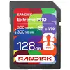 Image de Carte mémoire Sandisk Extreme PRO 128GB SDXC UHS-II 300MB/s V90 IP68