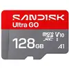 Image de Carte mémoire Sandisk Ultra GO 128GB microSDXC UHS-I 190MB/s V10 Gris Rouge