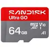 Image de Carte mémoire Sandisk Ultra GO 64GB UHS-I 140MB/s V10 Gris Rouge