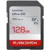 Image de Carte mémoire Sandisk Ultra GO 128 GB SDXC UHS-I 190 MB/s U3 V10 noire